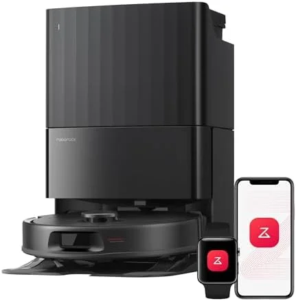 Roborock Qrevo S Pro with the companion app and watch